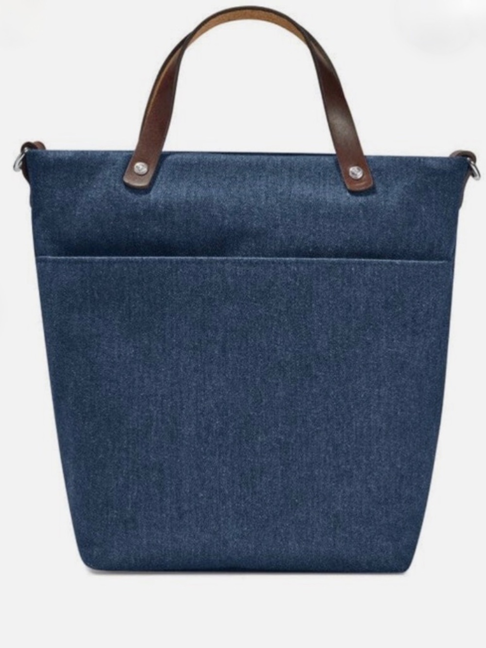 NWT Brighton Embroidered Denim Petal Wings Messenger Bag - Picture 2 of 8
